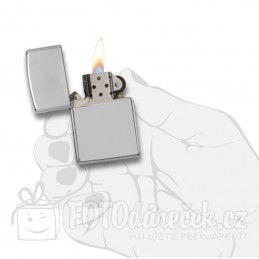 ZIPPO 20051 Satin Chrome benzin