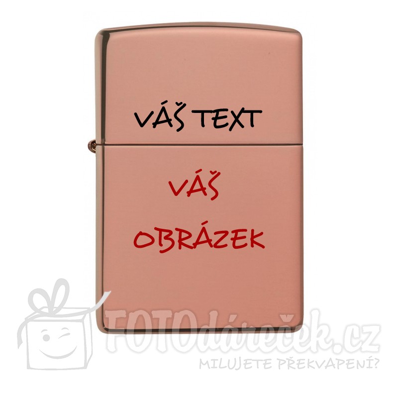 Zapalovač benzin, leštěný, rose gold, růžové zlato, měděný, gravírování, replika Zippo, dárek, Brno, osobní odběr, rytí, vyrytí Zapalovač benzin, leštěný, rose gold, růžové zlato, měděný, gravírování, replika Zippo, dárek, Brno, osobní odběr, rytí, vyrytí