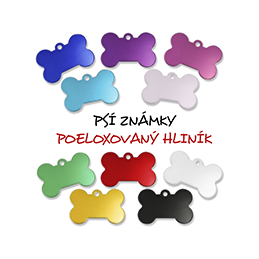 Psí známky barevné